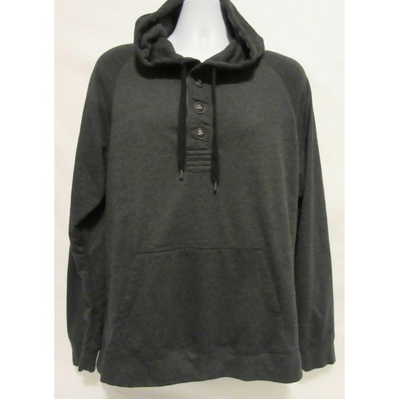Howe Creative Workforce Mens Size Large Pullover Sweater Hoodie Gray Grey Shirt - Picture 1 of 10